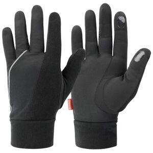 SPIRO Bežecké rukavice - Čierna | L