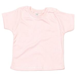 Babybugz Jednofarebné dojčenské tričko - Púdrovo ružová | 18-24 mesiacov