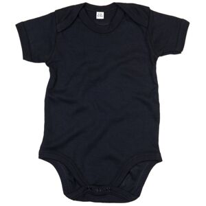 Babybugz Dojčenské body s krátkymi rukávmi - Čierna | 18-24 mesiacov