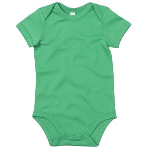 Babybugz Dojčenské body s krátkymi rukávmi - Stredne zelená | 3-6 mesiacov