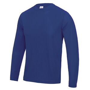 Just Cool Pánske športové tričko s dlhým rukávom Cool T - Kráľovská modrá | S
