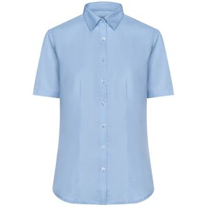 James & Nicholson Dámska košeľa s krátkym rukávom JN683 - Svetlomodrá | XL
