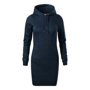 MALFINI Dámske šaty Snap - Námornícka modrá | S