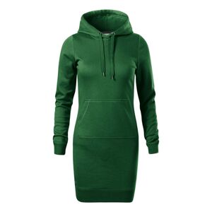 MALFINI Dámske šaty Snap - Fľaškovo zelená | M