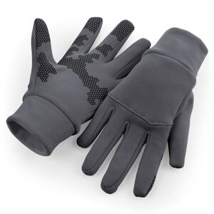 Beechfield Športové softshellové rukavice - Grafitová | L/XL