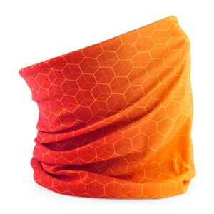 Beechfield Multifunkčná šatka Morf Geometric - Oranžová