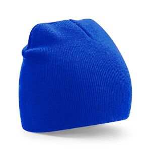 Beechfield Klasická recyklovaná čiapka Beanie - Kráľovská modrá