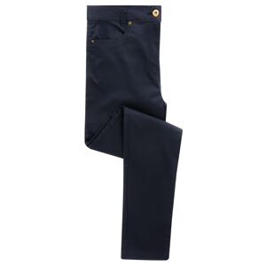 Premier Workwear Dámske džínsy Chino Performance - Námornícka modrá | XL/31
