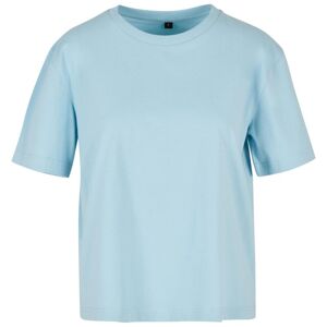 Build Your Brand Dámske oversize tričko - Jemne šalviová | XL