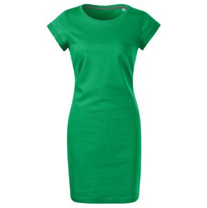 MALFINI Dámske šaty Freedom - Stredne zelená | XXL