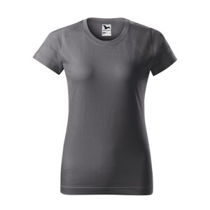 MALFINI Dámske tričko Basic - Oceľovo šedá | L