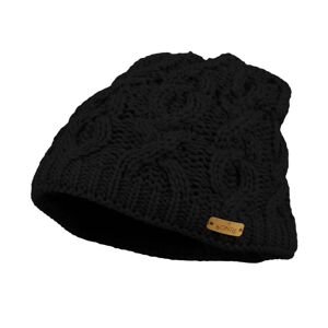 Bontis Dámska vzorovaná pletená zimná čiapka - Čierna | uni