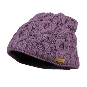 Bontis Dámska vzorovaná pletená zimná čiapka - Púdrovo fialková | uni