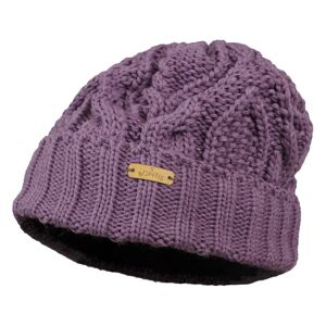 Bontis Dámska zimná čiapka s ohnutým lemom - Púdrovo fialková | uni