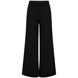 SF (Skinnifit) Dámske tepláky so širokými nohavicami - Čierna | XS