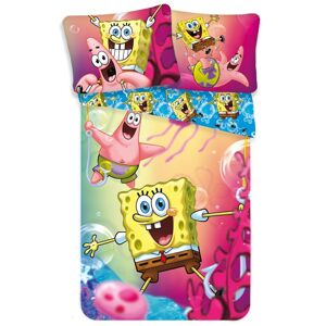 Jerry Fabrics Obliečky Spongebob - Spongebob | 140 x 200 cm / 70 x 90 cm