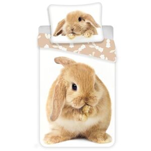 Jerry Fabrics Obliečky s králikom - Králik | 140 x 200 cm / 70 x 90 cm