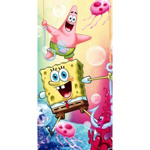 Jerry Fabrics Detská osuška s potlačou - Spongebob | 70 x 140 cm