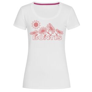 Bontis Dámske tričko DAISIES - Biela | M