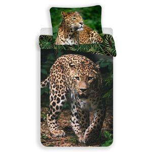 Jerry Fabrics Obliečky Leopard - Leopard | 140 x 200 cm / 70 x 90 cm