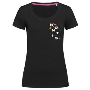 Bontis Dámske tričko SPACE MIX - Čierna | XL
