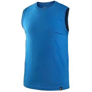 Canis (CXS) Pánske tričko bez rukávov CXS RICHARD - Azúrovo modrá | XXL