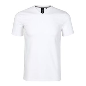 MALFINI Pánske tričko Action V-neck - Biela | XL