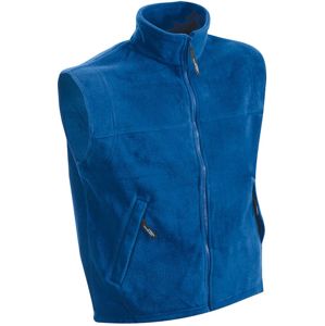 James & Nicholson Pánska fleecová vesta JN045 - Kráľovská modrá | L
