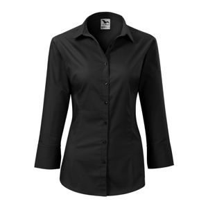 MALFINI Dámska košeľa s trojštvrťovým rukávom Style - Čierna | M