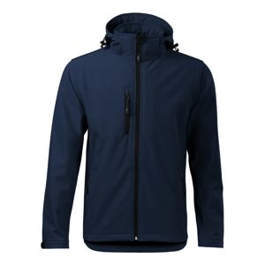 MALFINI Pánska softshellová bunda Performance - Námornícka modrá | L