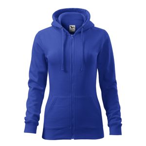 MALFINI Dámska mikina Trendy Zipper - Kráľovská modrá | S