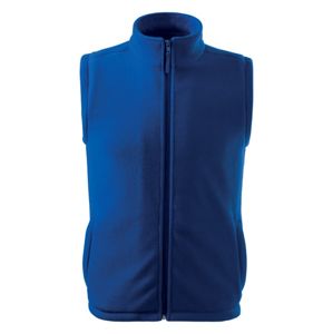 MALFINI Fleecová vesta Next - Kráľovská modrá | S