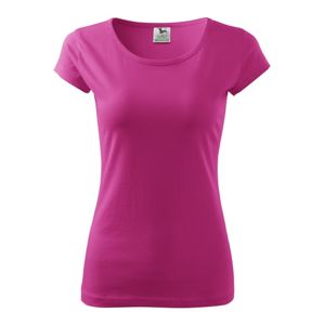 MALFINI Dámske tričko Pure - Purpurová | XS
