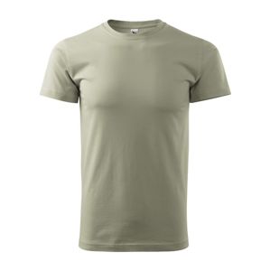MALFINI Pánske tričko Basic - Svetlá khaki | S