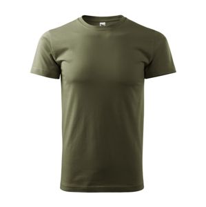 MALFINI Pánske tričko Basic - Military | M