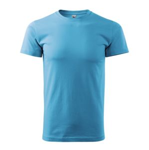 MALFINI Pánske tričko Basic - Tyrkysová | XS