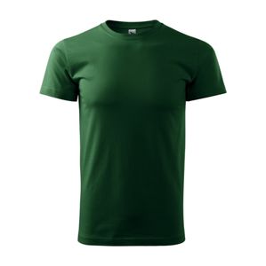 MALFINI Pánske tričko Basic - Fľaškovo zelená | XXL