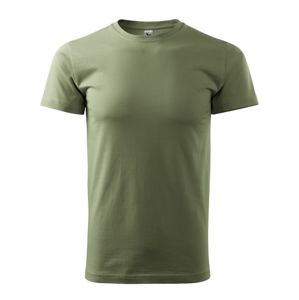 MALFINI Pánske tričko Basic - Khaki | XS