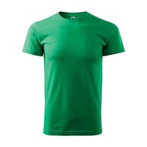 MALFINI Pánske tričko Basic - Stredne zelená | M