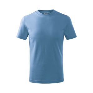 MALFINI Detské tričko Basic - Nebesky modrá | 122 cm (6 rokov)