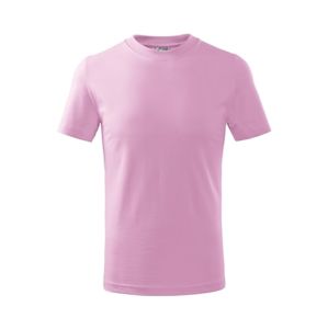 MALFINI Detské tričko Basic - Ružová | 110 cm (4 roky)