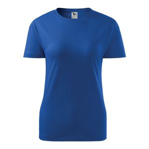 MALFINI Dámske tričko Basic - Kráľovská modrá | S