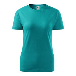 MALFINI Dámske tričko Basic - Emerald | XL
