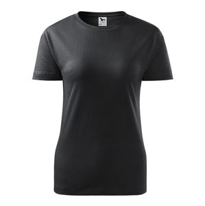 MALFINI Dámske tričko Basic - Ebony gray | M