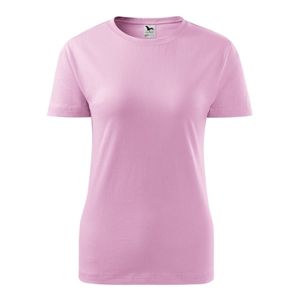 MALFINI Dámske tričko Basic - Ružová | XS