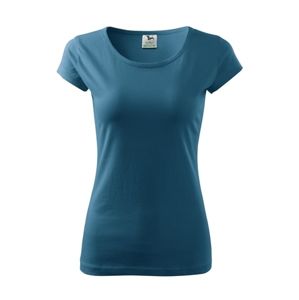 MALFINI Dámske tričko Pure - Petrolejová | XL