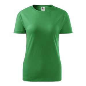 MALFINI Dámske tričko Basic - Stredne zelená | S