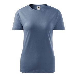 MALFINI Dámske tričko Basic - Denim | XS