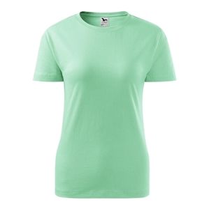 MALFINI Dámske tričko Basic - Mätová | S