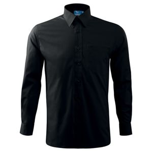 MALFINI Pánska košeľa Style Long Sleeve - Čierna | M